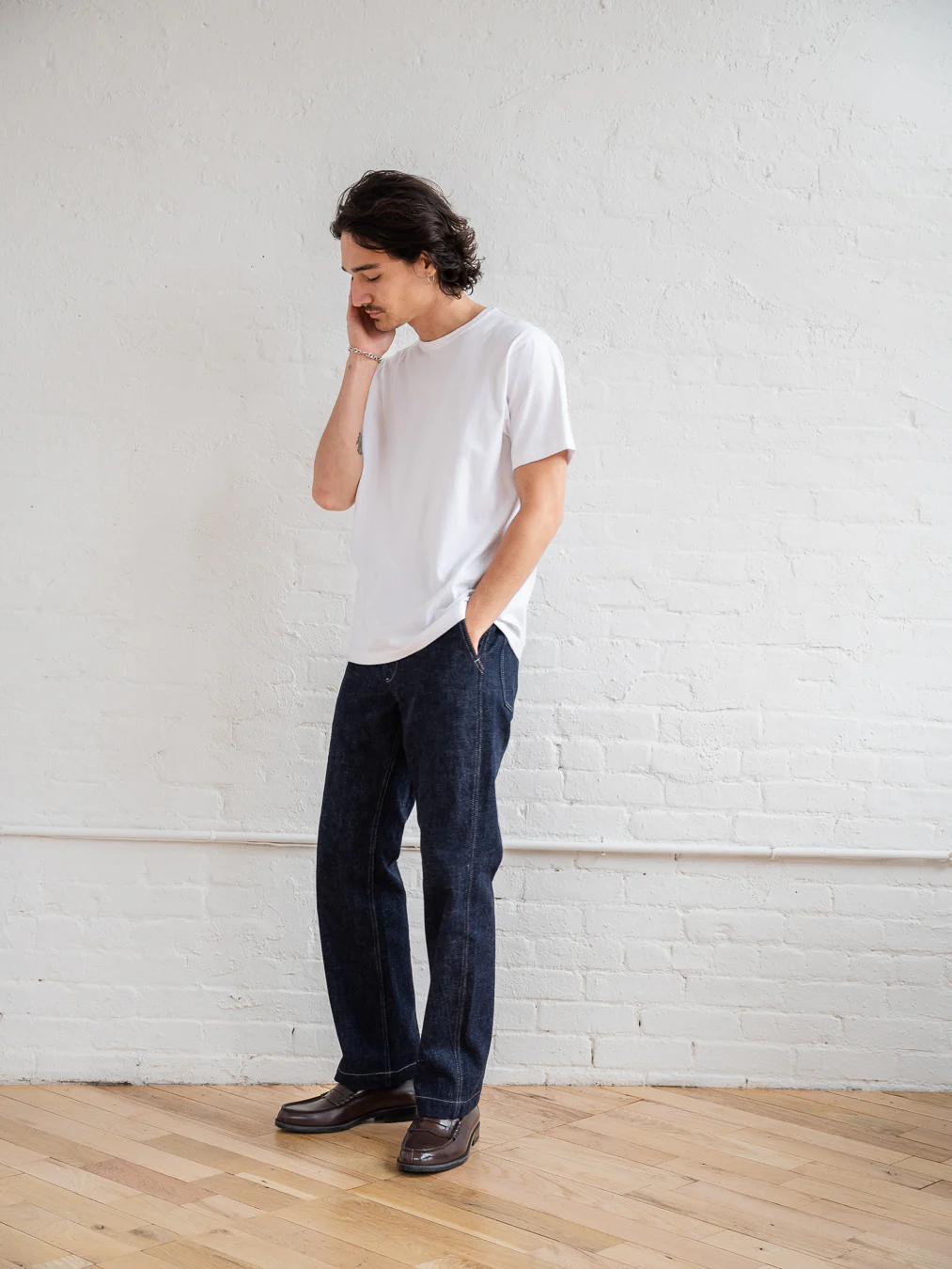 Heavy-weight T-shirt / White - Image 9