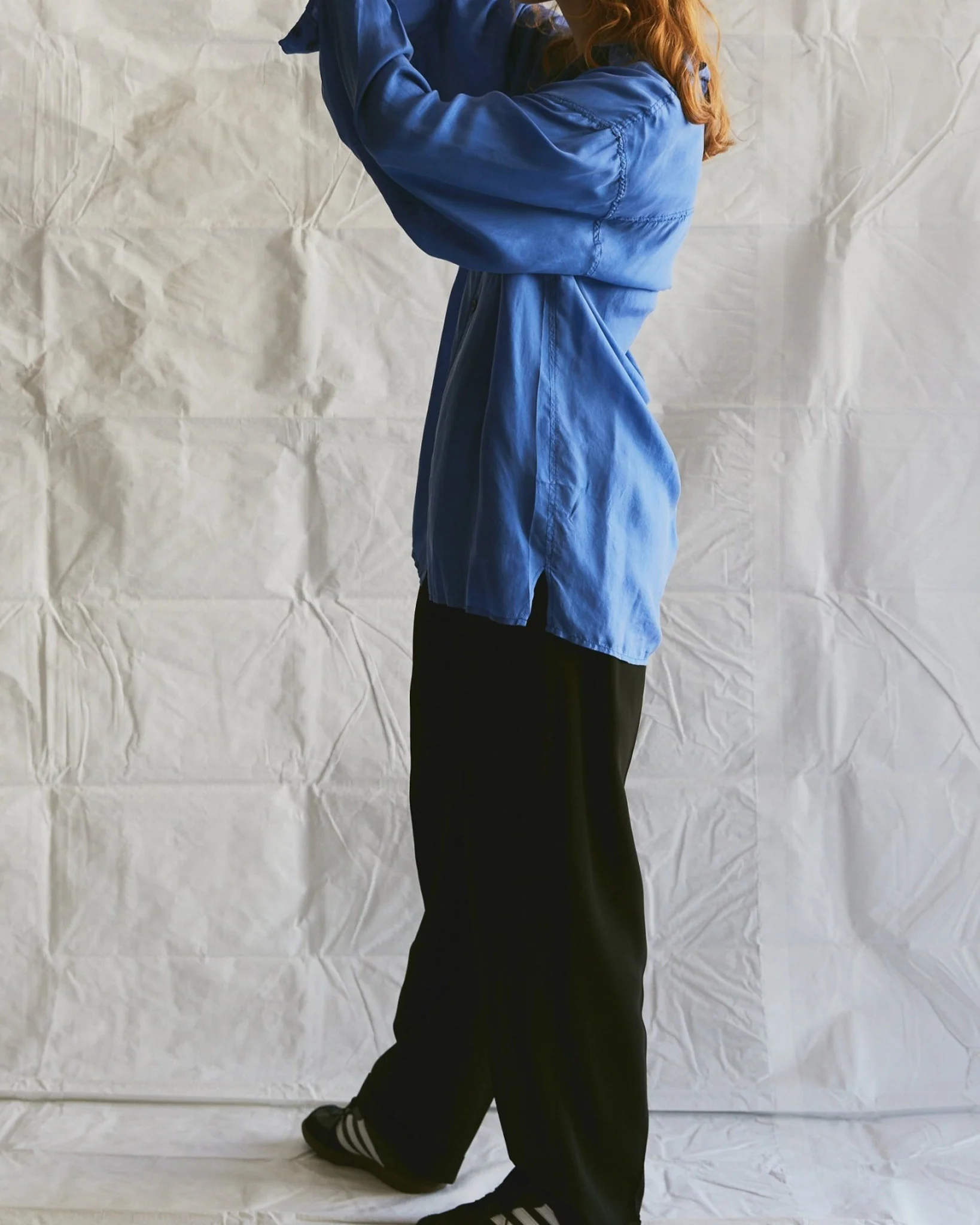 Silk Shirt Long Sleeve / Vivid - Image 20