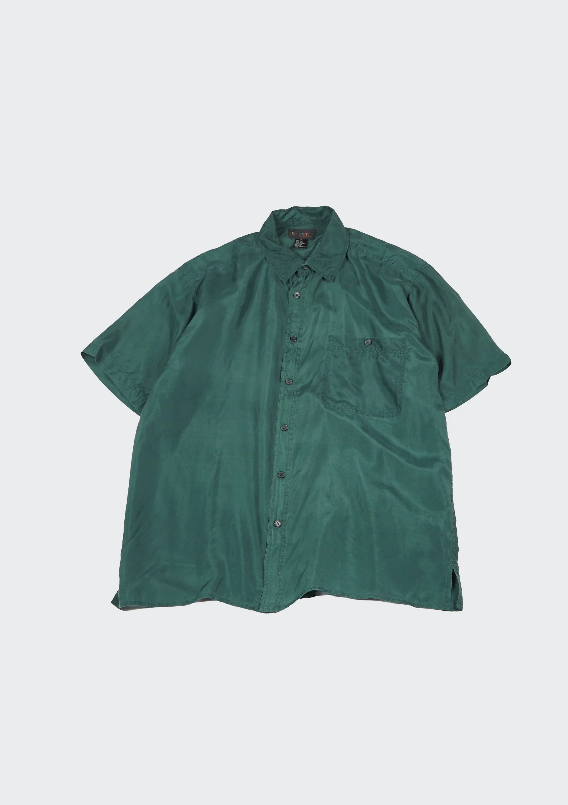 Silk Shirt Short Sleeve / Vivid - Image 15