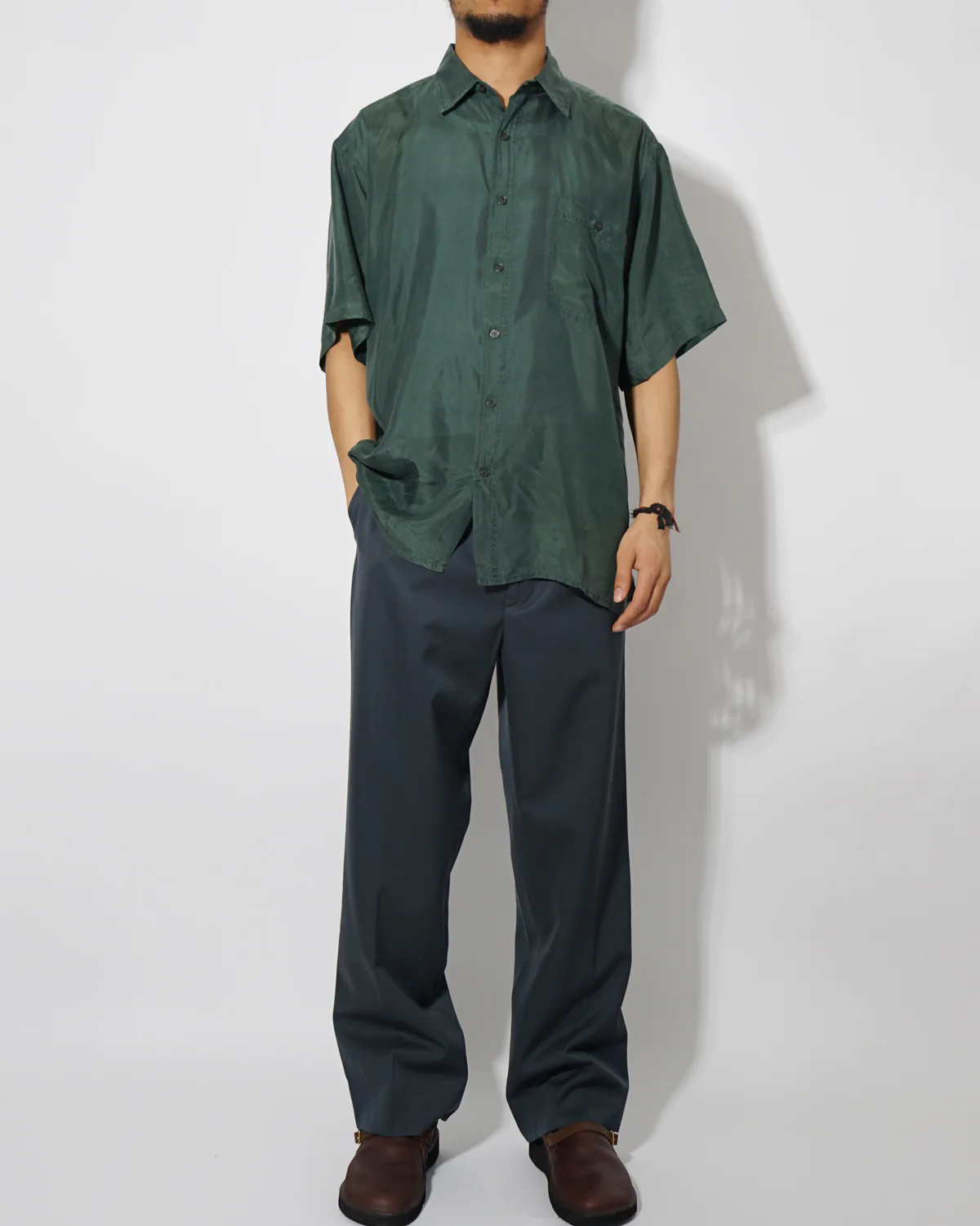 Silk Shirt Short Sleeve / Vivid - Image 4